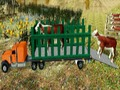 Spēle Mājdzīvnieki ar kravas autotransportu  online