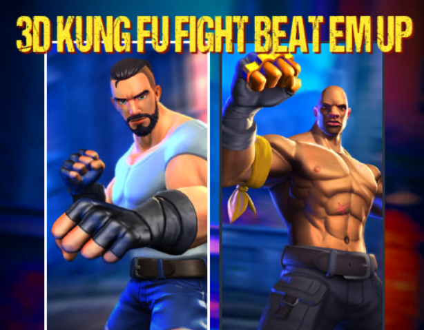 Spēle 3d Kung Fu cīņa pārspēt Em Up  online