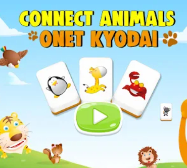Spēle Savienojiet dzīvniekus: Onet Kyodai  online