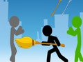 Spēle Stickman cīnītājs Mega kautiņš  online