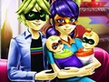 Spēle Punktēta meitene: pamaniet atšķirību  online