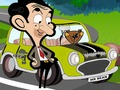 Spēle Bean kungs automašīnas slēptās atslēgas  online