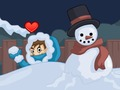 Spēle Sniegapika cīņa  online