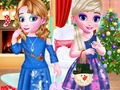 Spēle Baby Sisters Ziemassvētku diena  online