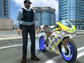 Spēle Policijas motociklu satiksmes braucējs  online
