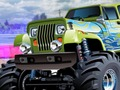 Spēle Monster Truck pludmales sērfošana  online