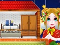 Spēle Ziemassvētku leļļu princešu nams  online