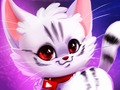 Spēle Cute Kitty krāsošana  online
