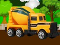 Spēle Puzles celtniecības transportlīdzekļiem  online