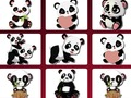 Spēle Gudrs panda atmiņas izaicinājums  online
