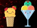 Spēle Saldējums PUZZLES  online