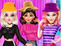 Spēle Princeses K pop modes stils  online