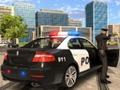 Spēle Karikatūras policijas automašīna  online