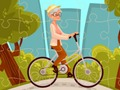 Spēle Laimīga velosipēdu finierzāģis  online