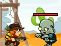 Spēle Kovbojs vs zombiji  online
