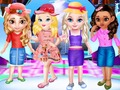 Spēle Mazo princešu modes konkurss  online