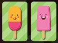 Spēle Yummy popsicle atmiņa  online