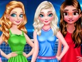 Spēle Princešu kolāžas izlases diena  online