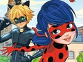 Spēle LadyBug atšķirības  online