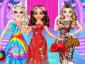 Spēle Princeses dažādu stilu kleitu mode  online