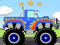 Spēle Fun Monster Trucks finierzāģis  online