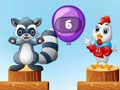 Spēle Džungļu balonu nodaļa  online