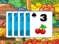 Spēle Trīs augļu solitārs!  online