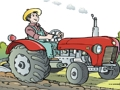 Spēle Karikatūras traktora mīkla  online