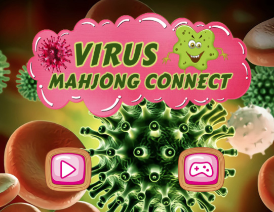 Spēle Virus Mahjong savienojums  online