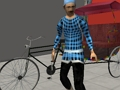 Spēle Pilsētas cikla rikša simulators  online