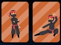Spēle Extreme Ninja cīņas atmiņa  online