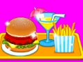 Spēle Burger Shop ātrās ēdināšanas  online