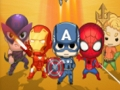Spēle Super Hero sapludināšana  online