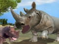 Spēle Savvaļas degunradzis  online