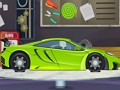 Spēle Sporta automašīnu mazgāšana 2D  online