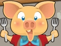 Spēle Cūkas vakariņu skriešanās  online