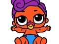 Spēle Easy Kids krāsošana Lol  online
