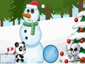 Spēle Ziemassvētku pandu piedzīvojums  online
