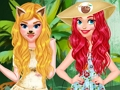 Spēle Princeses meiteņu ceļojums uz Amazoni  online