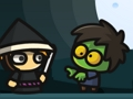 Spēle Samuraju VS zombiji  online