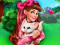 Spēle Viktorija adoptē kaķēnu  online