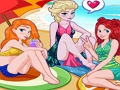 Spēle Princeses pludmales ballīte  online
