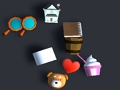 Spēle Sakritiet 3D jautrībai online