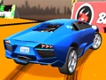 Spēle Auto triku sacīkstes: Mega rampas  online