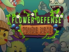 Spēle Ziedu aizsardzība Zombiju aplenkums  online