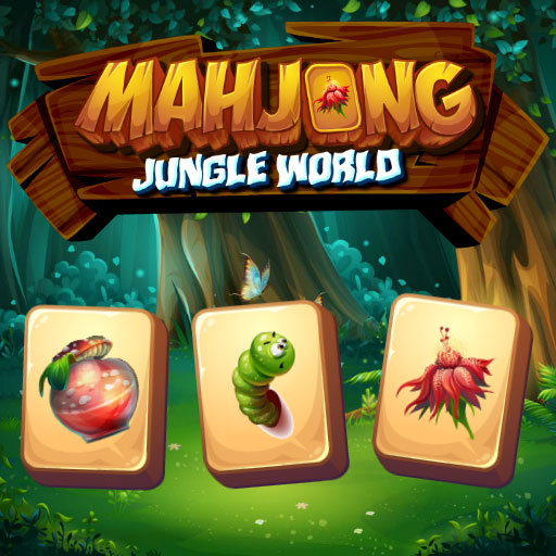 Spēle Mahjong džungļu pasaule  online