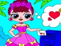 Spēle Popsy Surprise Valentīna dienas krāsošana  online