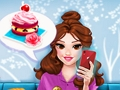 Spēle Princeses: Ziedu makaroni  online