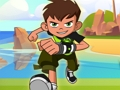 Spēle Ben 10 salas skrējiens  online