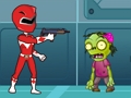 Spēle Power Rangers zombiju šāvēja  online